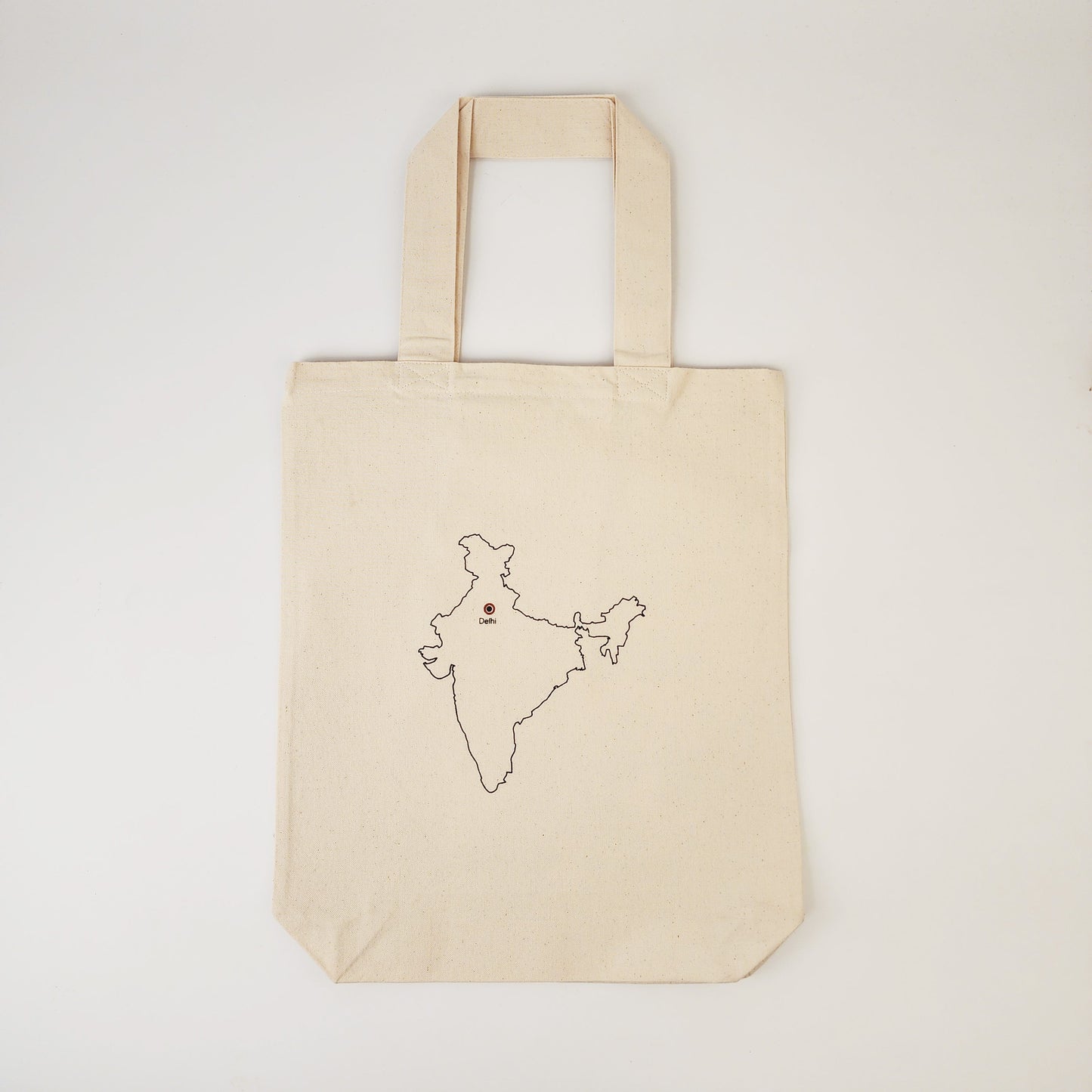 Delhi Print Tote Bag