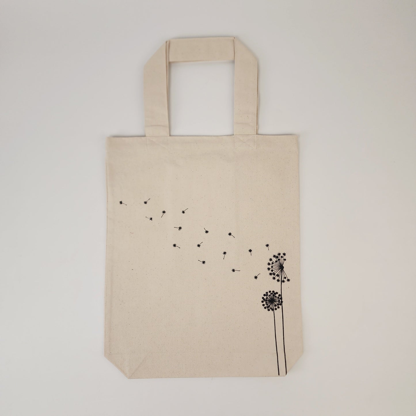 Floral Embroidered Tote Bag