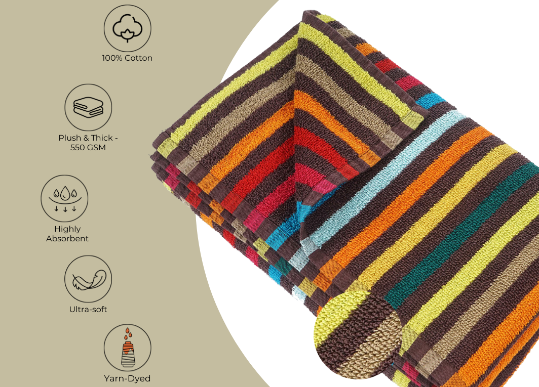 SUNSET TERRY TOWEL550 GSM