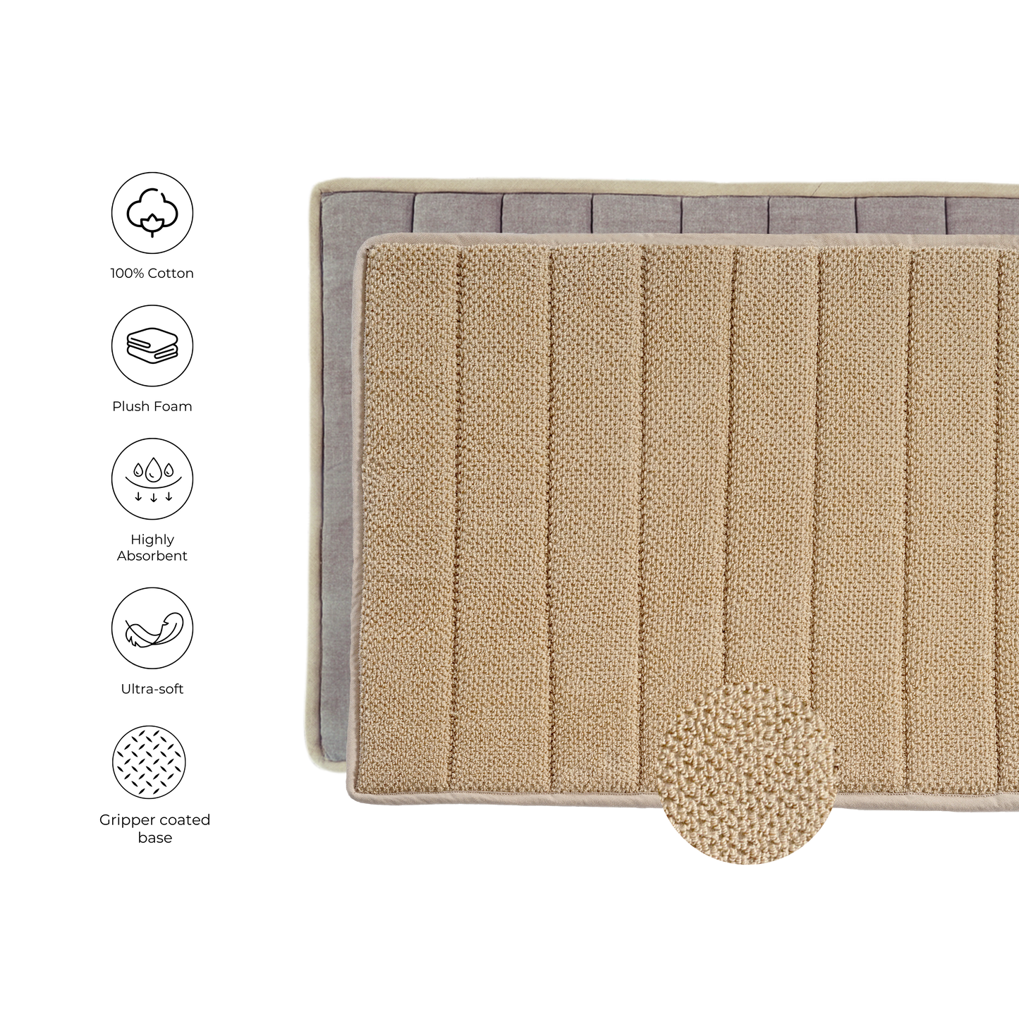 Hawaii Dot Bath Mat
