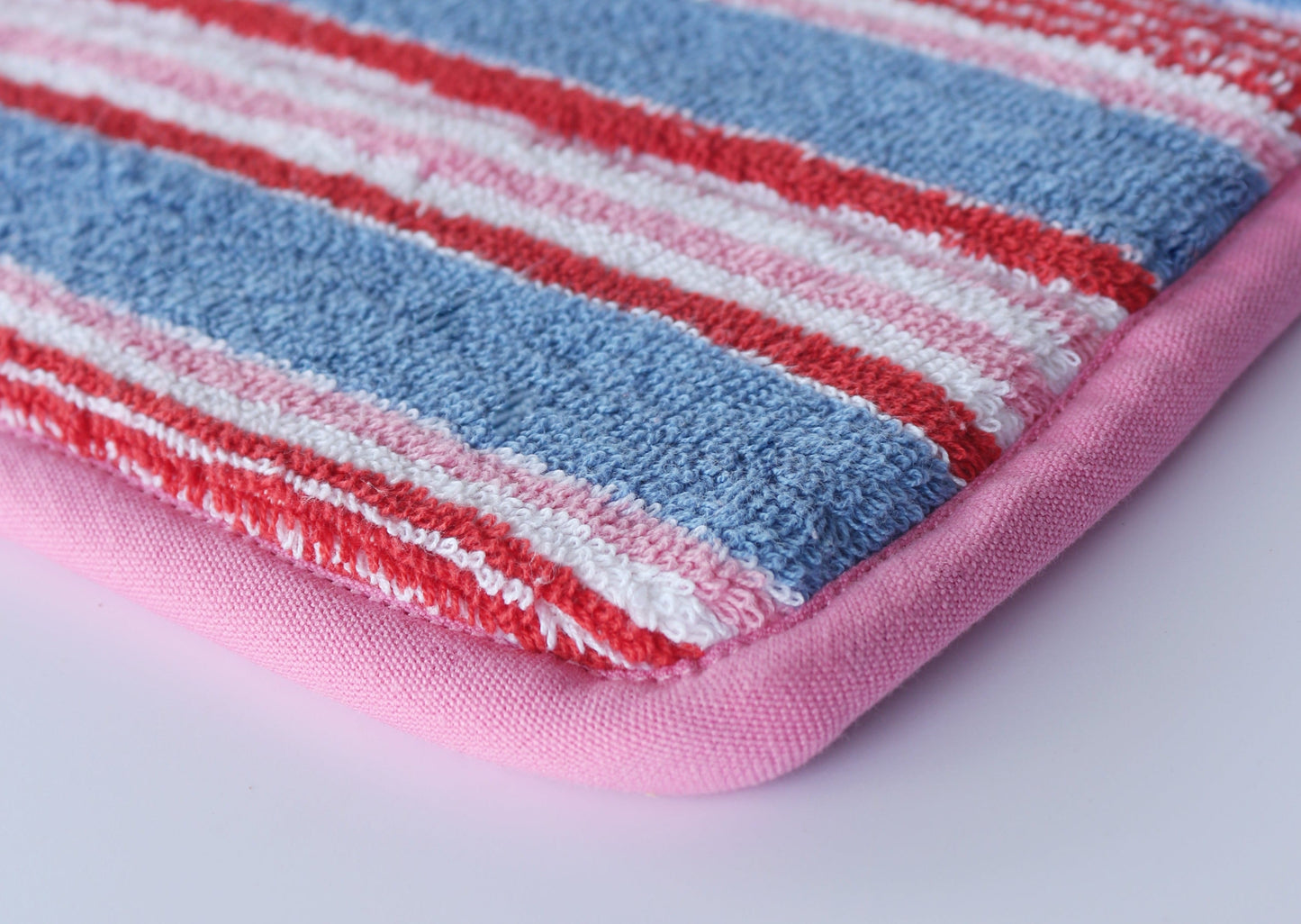 Blueberry Terry Stripe Bathmat