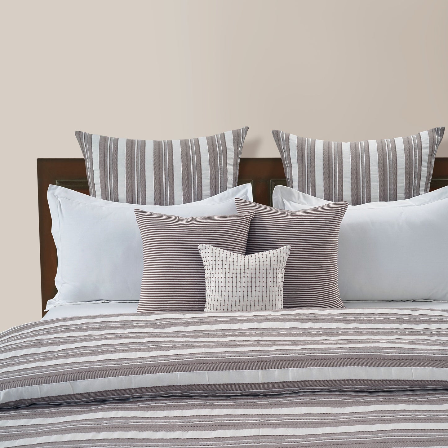 Malabar striped ribbed Duvet Cover