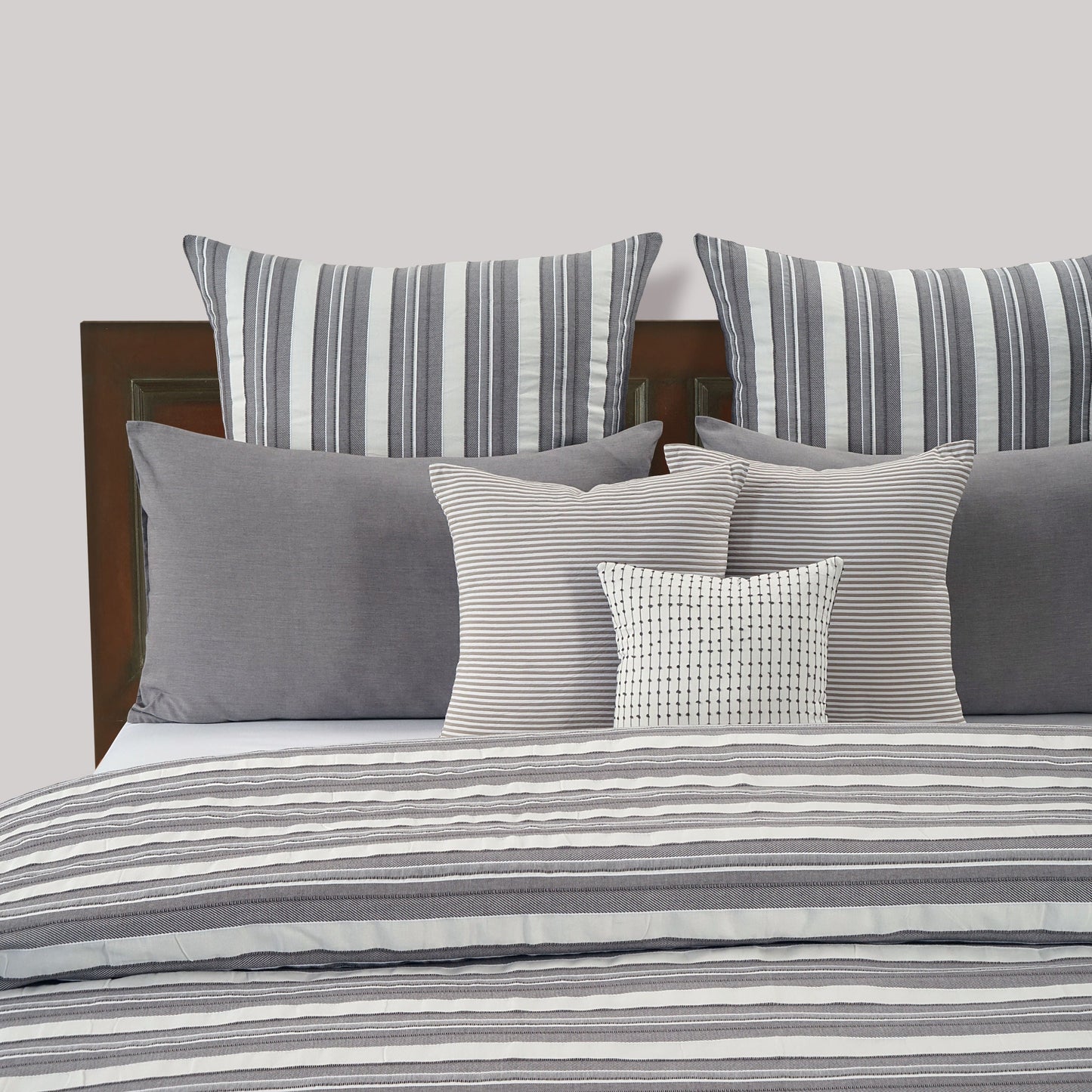 Malabar striped ribbed Duvet Cover