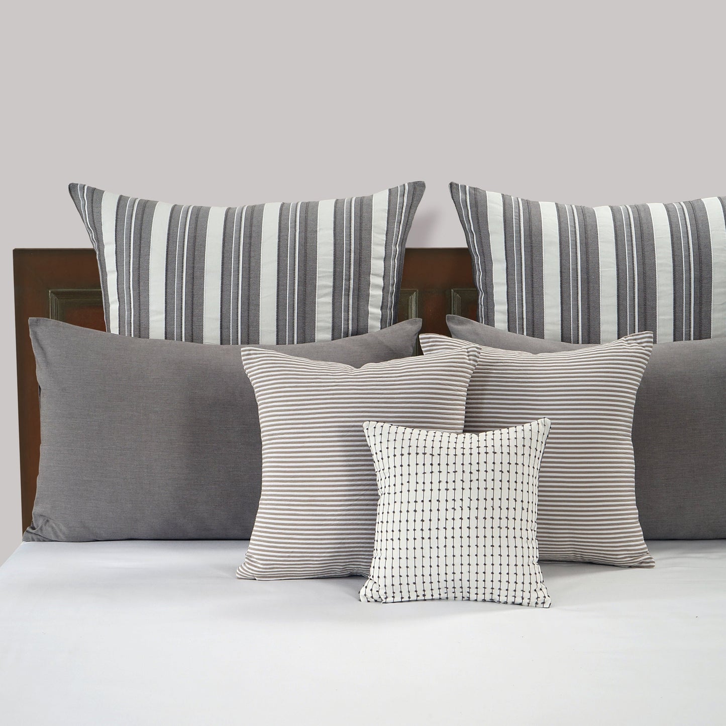 Malabar Striped Ribbed Duvet Set