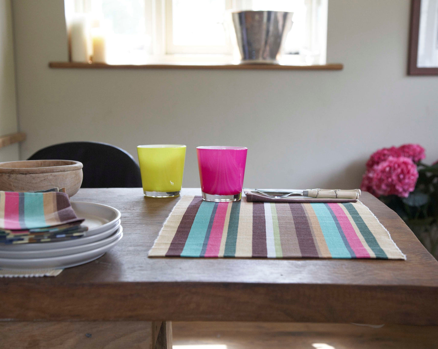 Butterscotch Ribbed Dining Placemat