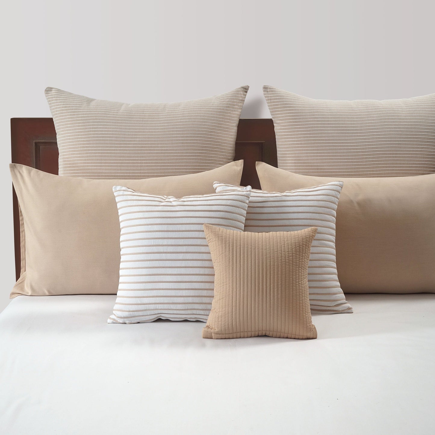 White Rib Duvet Cover