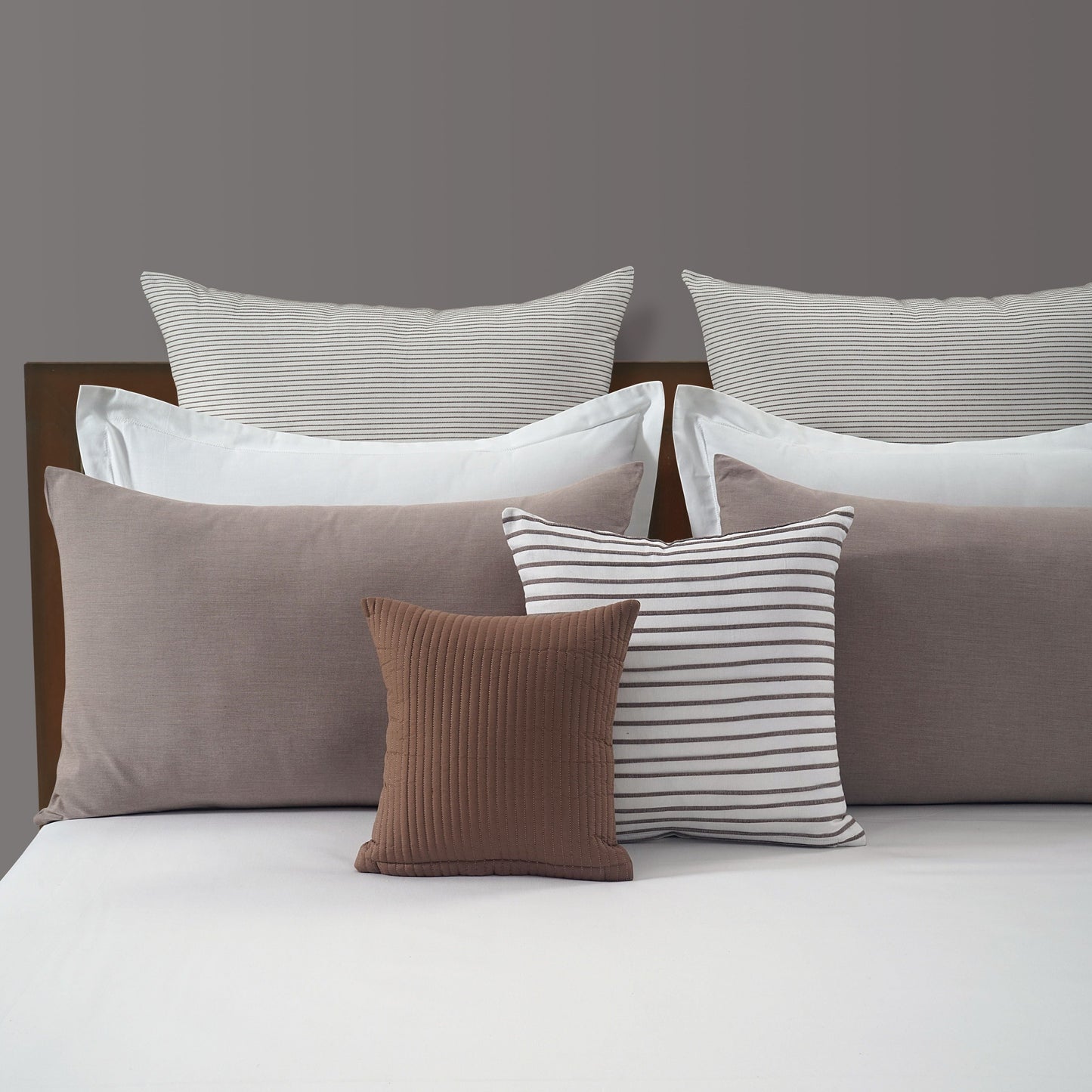 White Rib Duvet Cover