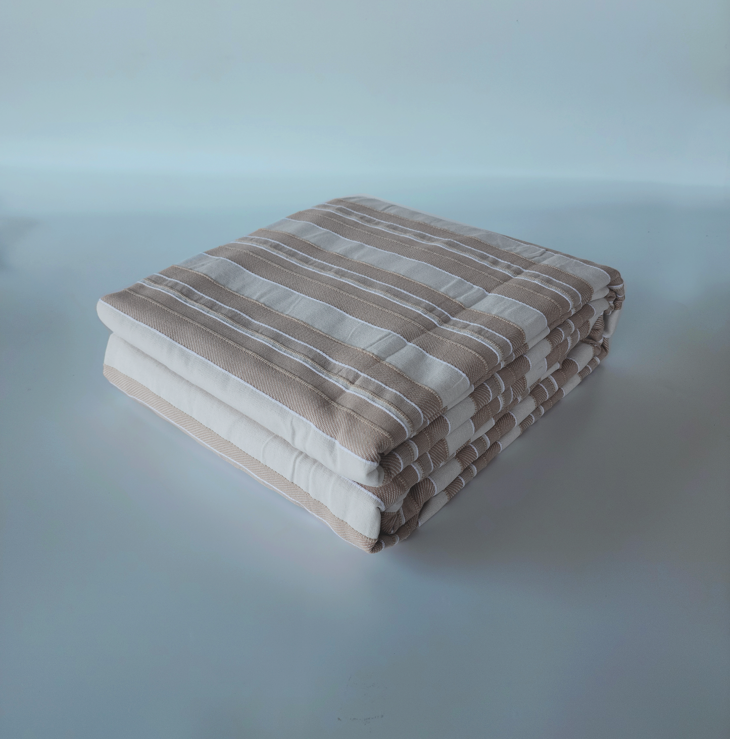 Malabar stripe ribbed Bedspread
