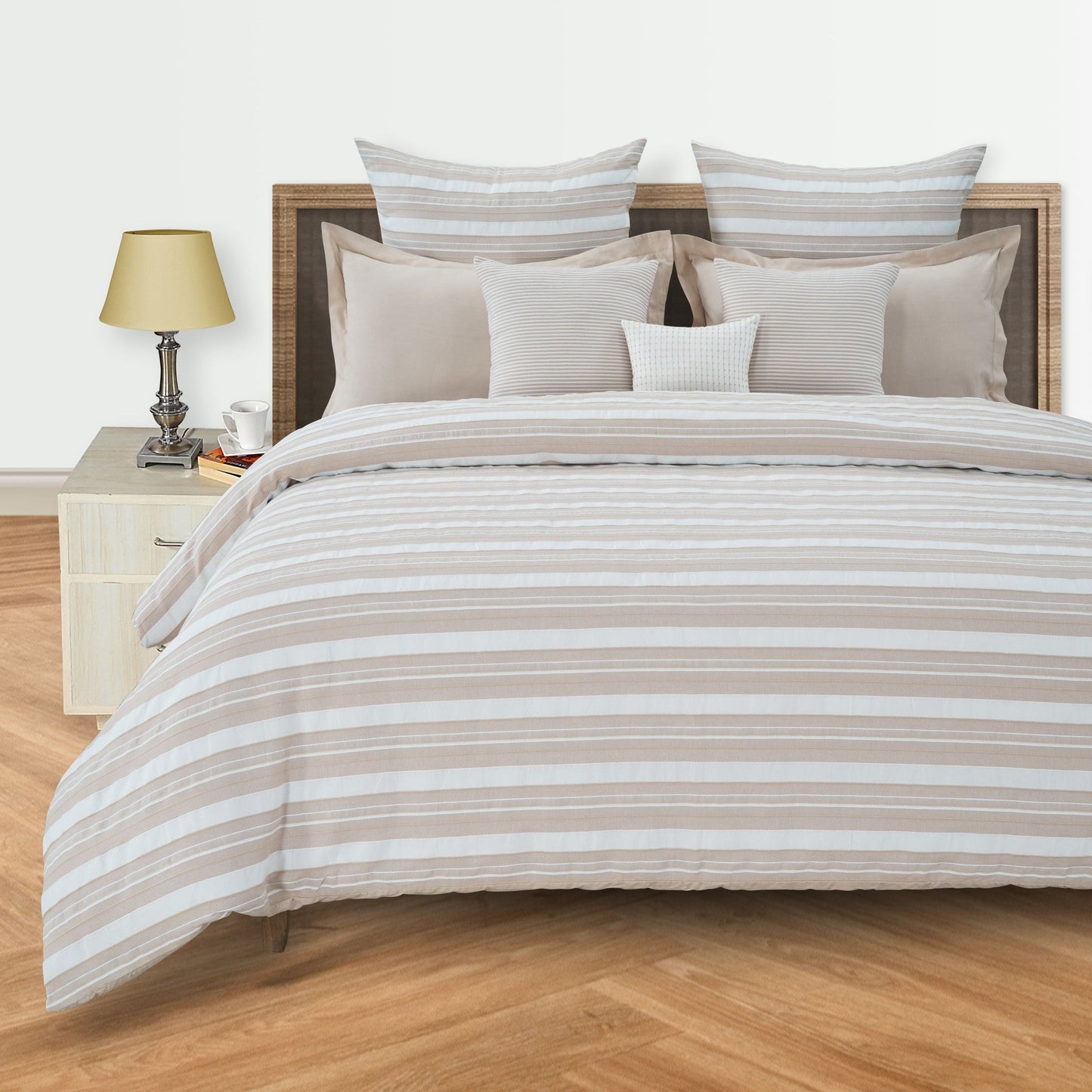 Malabar striped ribbed Duvet Cover