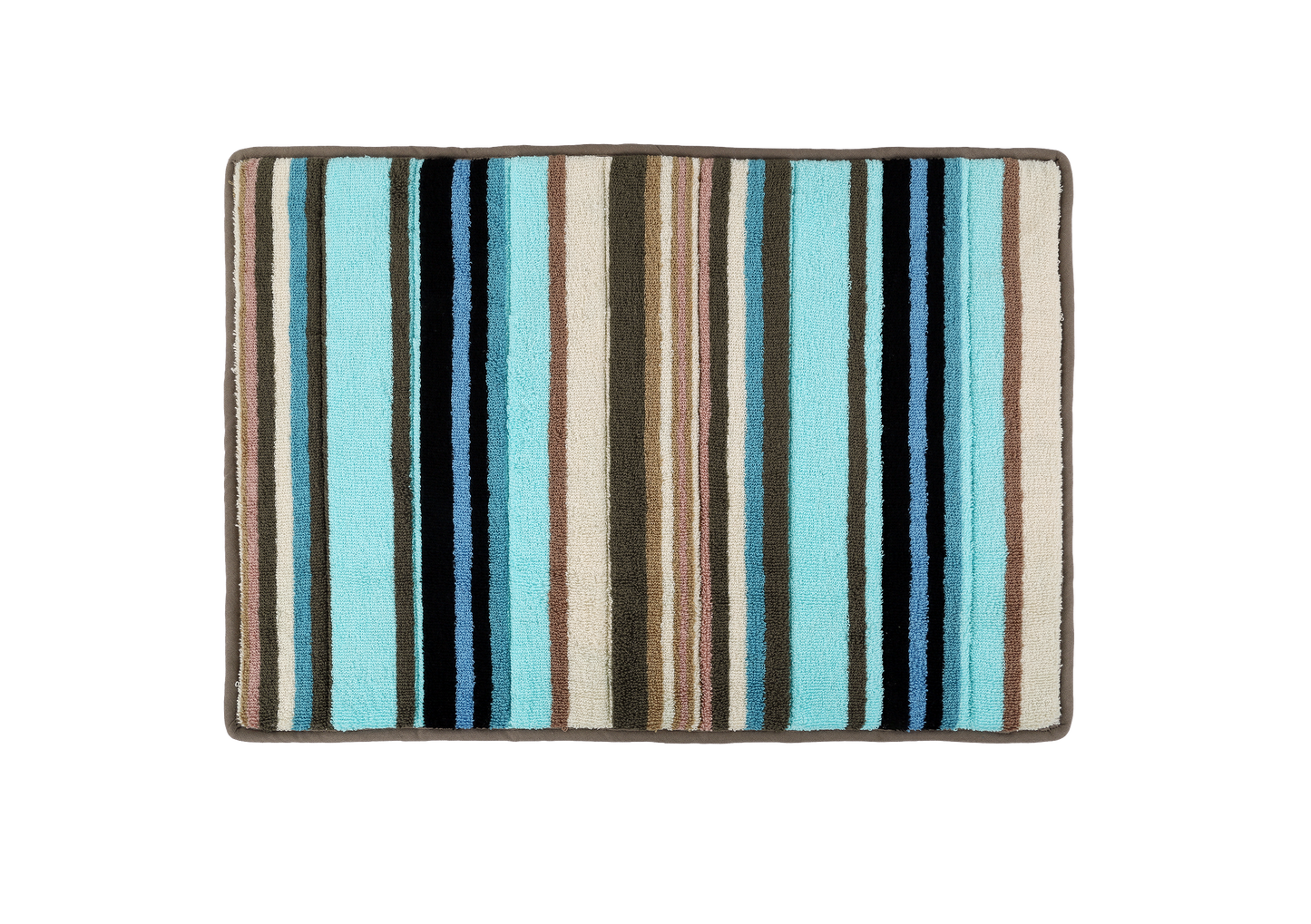 Talin Terry Stripe Bathmat