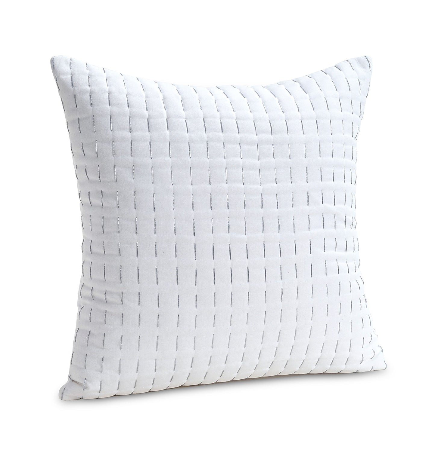 Anthony Silver Zari Cushion Cover
