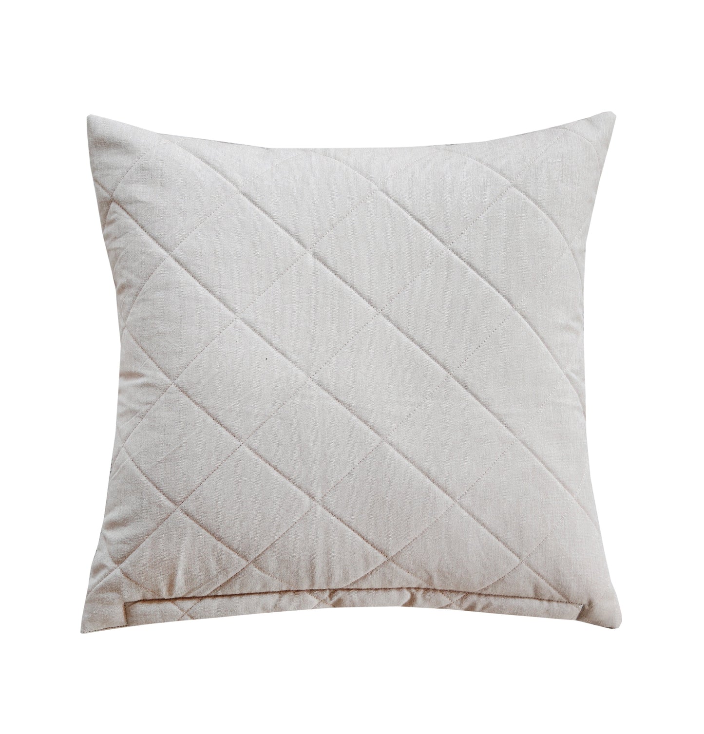 Chambray Quilt Cushion Cover