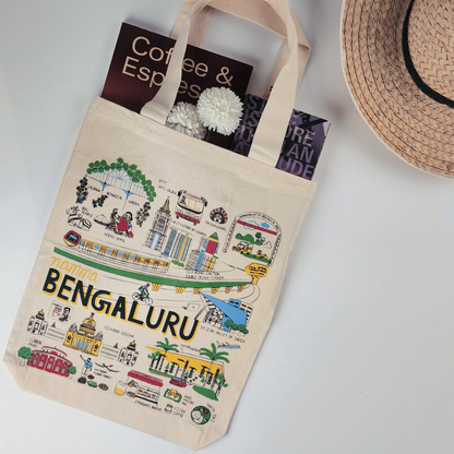 Bengaluru Print Tote Bag