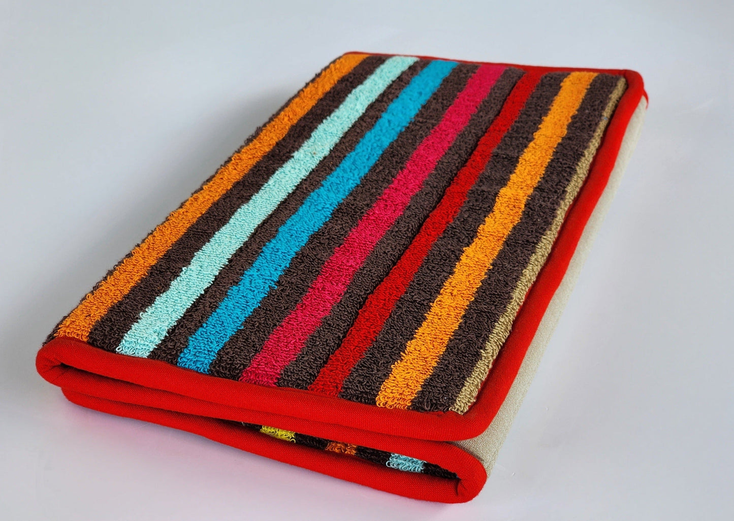 Sunset Terry Stripe Bathmat