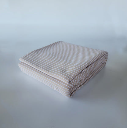 Chambray Rib Duvet Cover