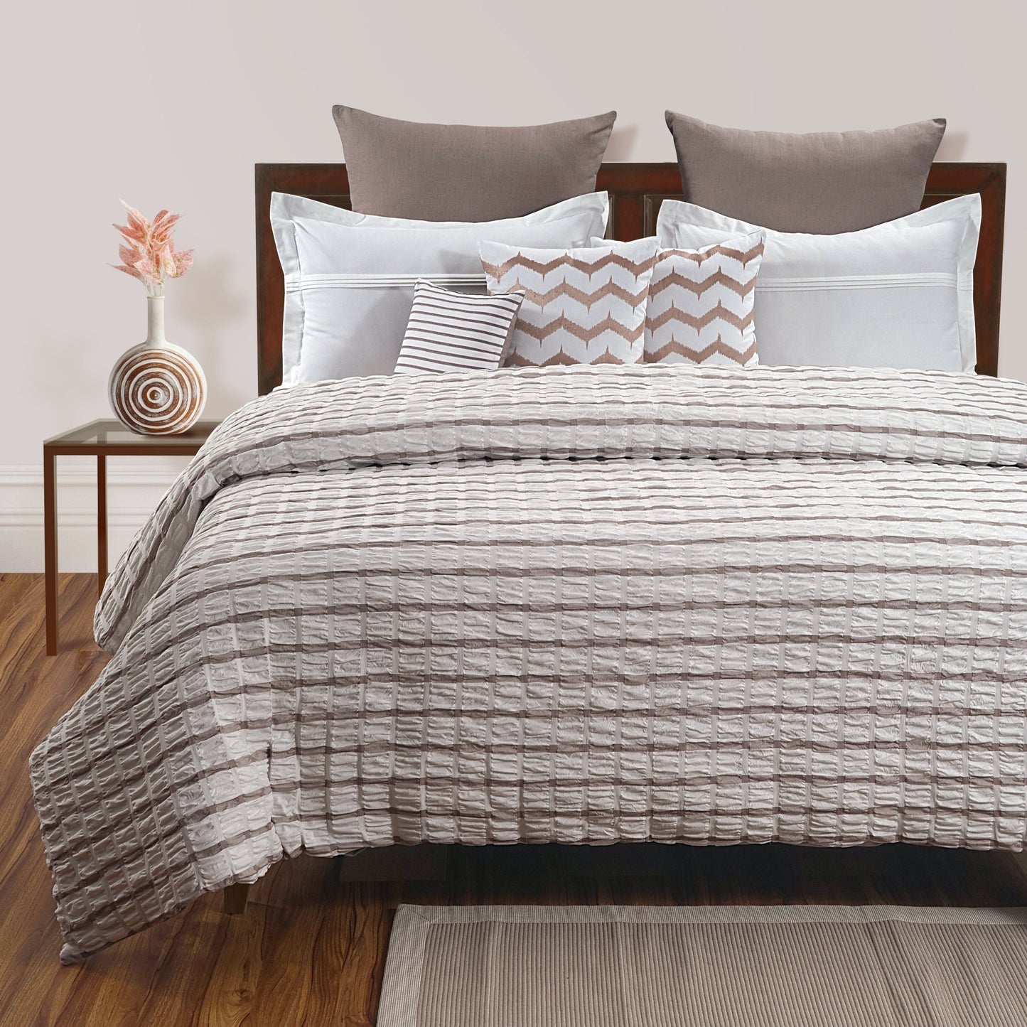 Check sucker Bedspread