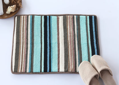 Talin Terry Stripe Bathmat