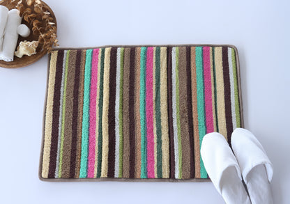 Butterscotch Terry Stripe Bathmat