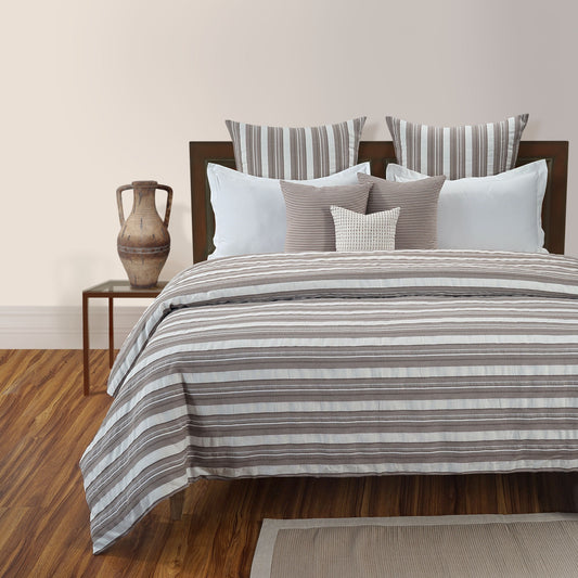 Malabar stripe ribbed Bedspread