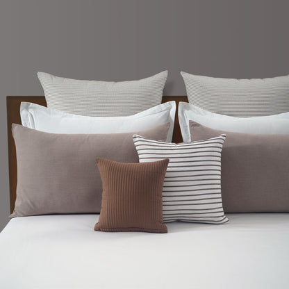 White Rib Duvet Cover