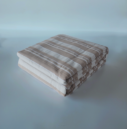 Malabar stripe ribbed Bedspread