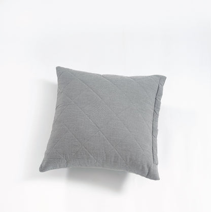 Chambray Quilt Cushion Cover