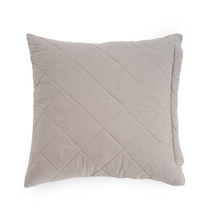Chambray Quilt Cushion Cover